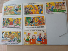 7 x  saucy seaside postcards