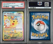 Surging Sparks Pikachu Sir 238/191 Mint Condition PSA 9 Pokemon Card TCG 2023