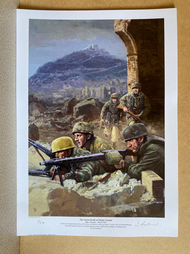 Signed ltded battle monte - signed,