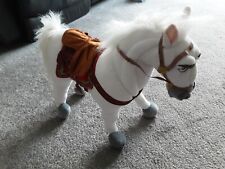 DISNEY STORE POSABLE TANGLED MAXIMUS LARGE 17” HORSE 