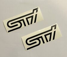 Subaru 555 Black STI  X2 110mm
