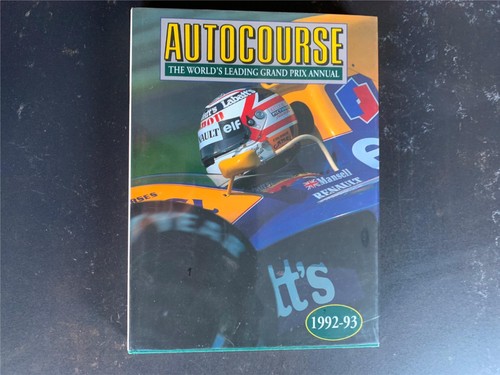 Rare hand signed autocourse - hand,