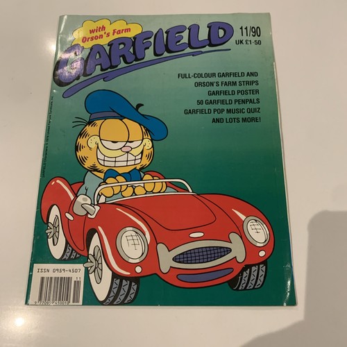 Rare garfield uk - 90's, comic