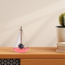 Wood Nautical Boat Ornament