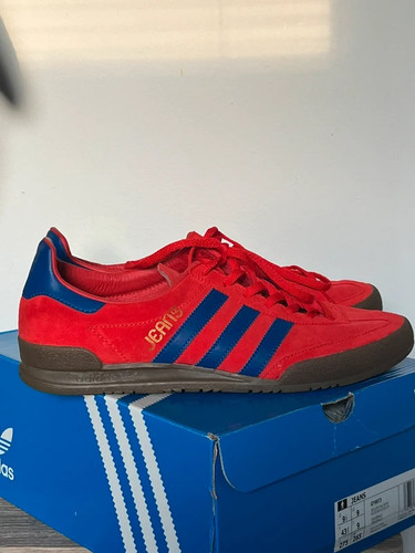 New adidas jeans red - new,