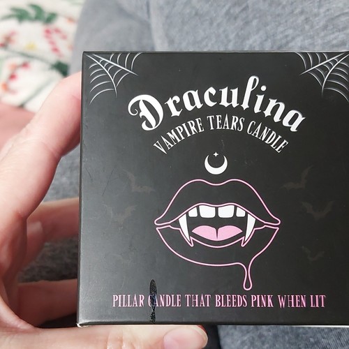 Vampire tears pillar candle - pillar,