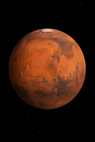 Mars surface globe red - surface, planet