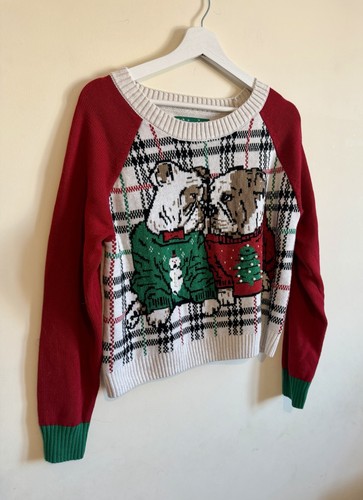 Ugly christmas sweater bulldog - ugly,