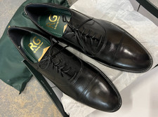 BNIB Mens MAY Black leather