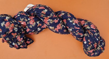 Tommy & Kate Navy Floral Scarf