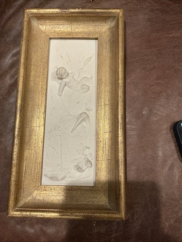 Framed white plaster wall - white,