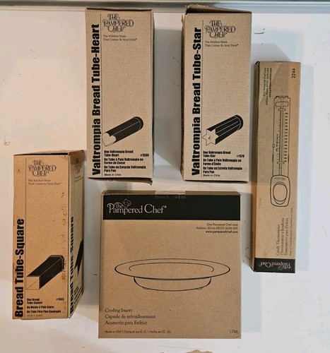 Pampered chef lot 3 metal - chef,