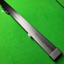 Cuephoria 1 One Piece Aluminium Snooker Pool Twin Lane Case with Keys (Black)