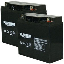 2x Platinum 12V 20AH AGM