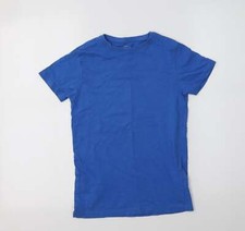 Urban Outlaws Boys Blue Cotton blend Polo Size 9-10 Years