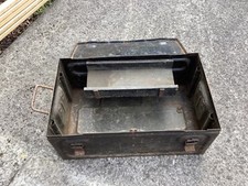 ww2 ammo box kit box with orignal paint  make a great drinks cabinet up cycle