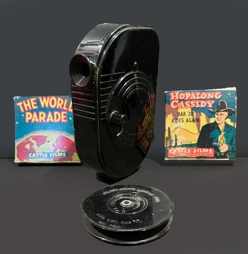 Vintage black 8mm melton - melton, movie