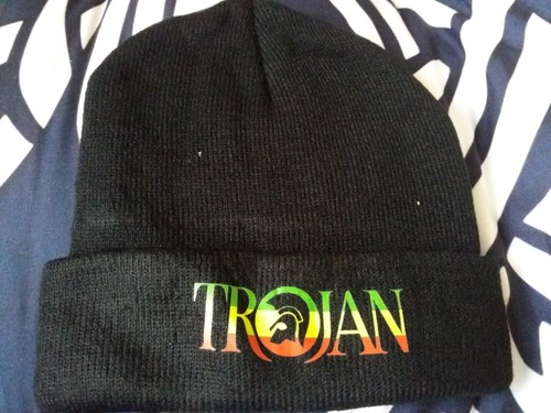 Trojan records beanie - records,