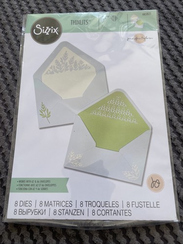 Sizzix botanic envelope liners - envelope,