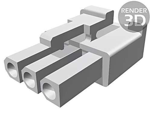 1032 connector lead - 5x, connector: