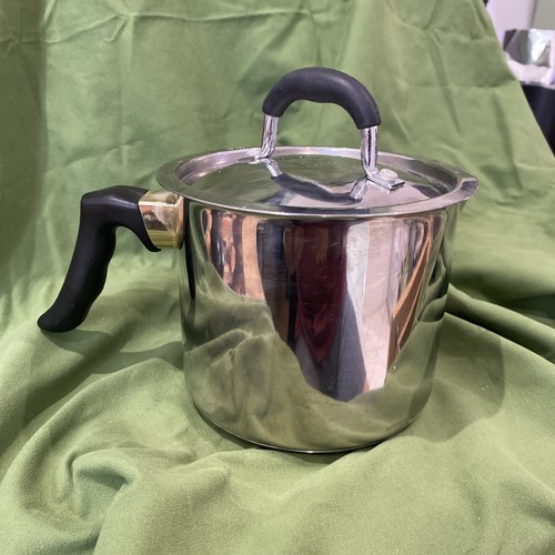 Stainless steel lidded - stainless,