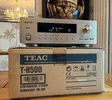 Teac T-H500 Reference Series AM/FM Radio Tuner in Champagne Gold