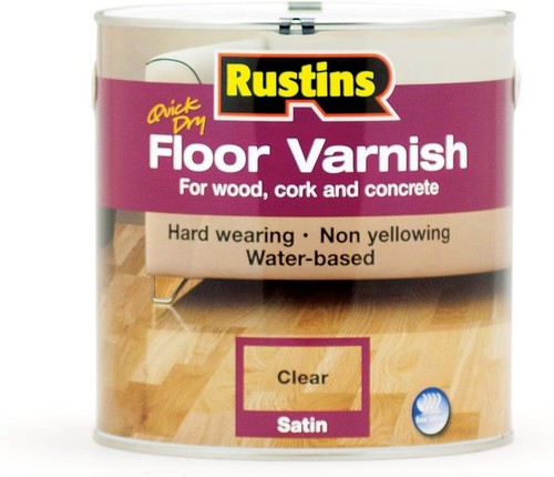 Rustins floor varnish clear - varnish,