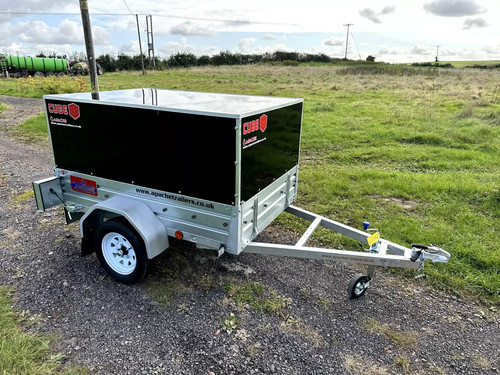 6ft 4ft camping box trailer - x,
