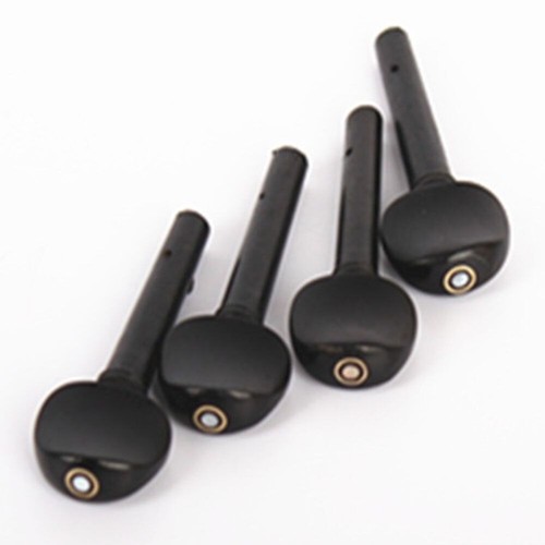 Violin tuning pegs 4pcs ebony - 4pcs,