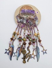 Amythyst Beaded Dream Catcher