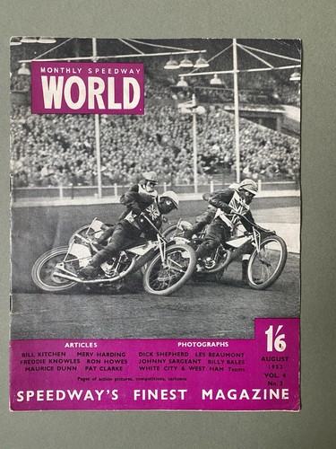 Monthly speedway world - speedway,
