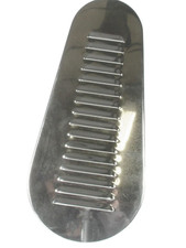 Beach Buggy Trike Chrome Louvered Fan Belt Guard Pulley Cover Aircooled Engine