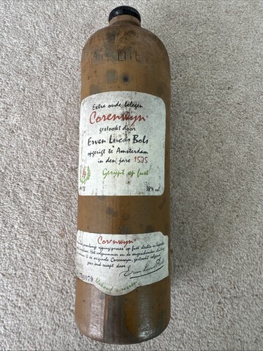Heavy empty vintage bottle - heavy,