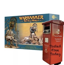 Warhammer The Old World : Tomb Kings of Khemri Necrolith Bone Dragon POSTED 2DAY