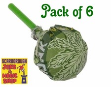 6x Skunk Flavour Lolly~Cannabis Joke Novelty Weed Stoner Gift Stocking Filler