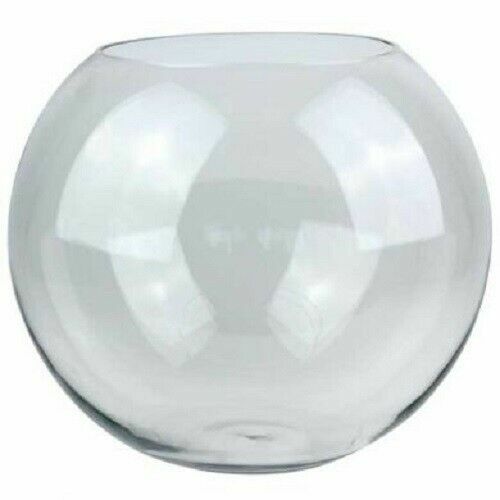 Fish bowl clear - glass, vase