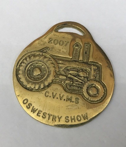 Vintage horse brass plaque - vintage,
