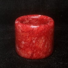 Chinese Red Stone Jade Carving