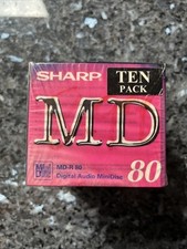 Sharp MD-R 80 Recordable NEW