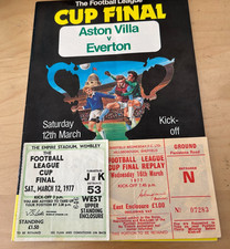 1975 League cup final Villa V