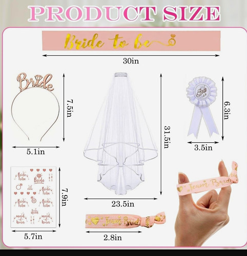 White tulle elbow length - white,