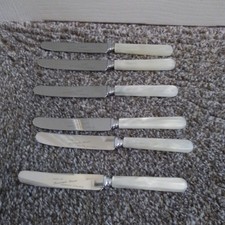 Vintage  Set 6 Stainless Steel