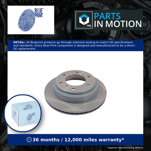 Brake discs pair - 2x, vented