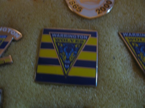Rare old warrington wolves - old,