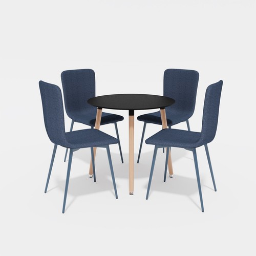 80cm round dining table - 80cm,
