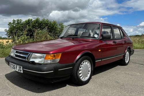 1993 saab 900 turbo maroon - saab,