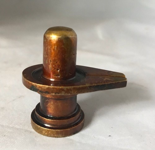 Shivling small brass ling - brass,