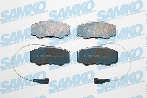 Samko 5sp1662 brake pad set - 5sp1662,