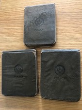 London Midland Scottish Railway Police Notebooks Excellent Pieces Of History