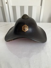 A093 A Japanese Mid/Late Edo Samurai Riding Bajo Jingasa with Famiy Crest